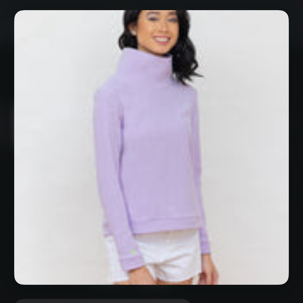 Dudley Stephens Park slope turtleneck in terry fleece
